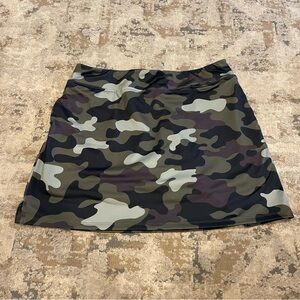 RAD RYANDREW camouflage-patterned athletic skort